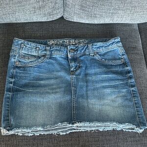 Denim Mini Skirt